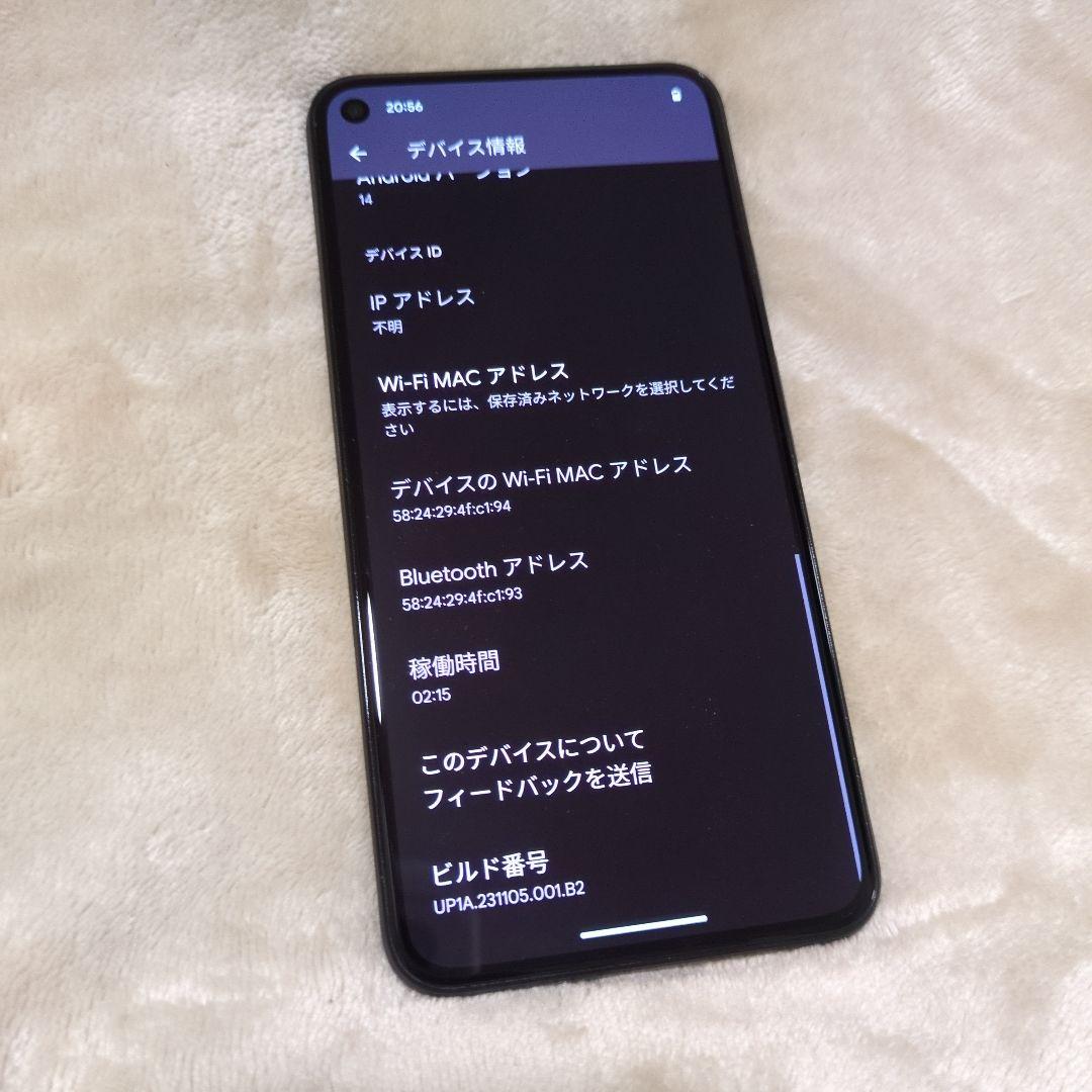 Google Pixel 5 / SIMロック解除済み