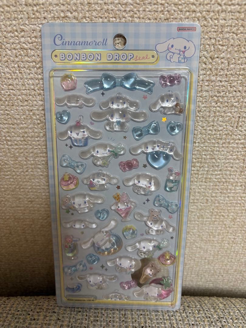 【正規品】ボンボンドロップシール サンリオ キティ マイメロ シナモロール