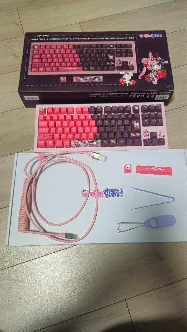 ぶいすぽ キーボード 橘ひなの