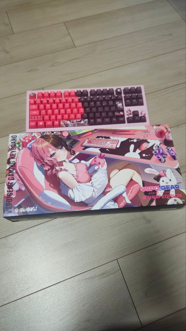 ぶいすぽ キーボード 橘ひなの