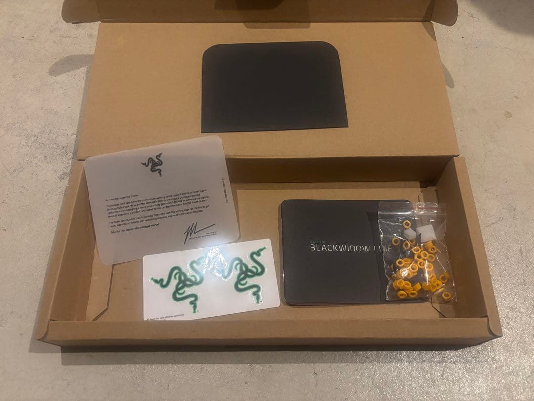 キーボード Razer BlackWidow Lite White