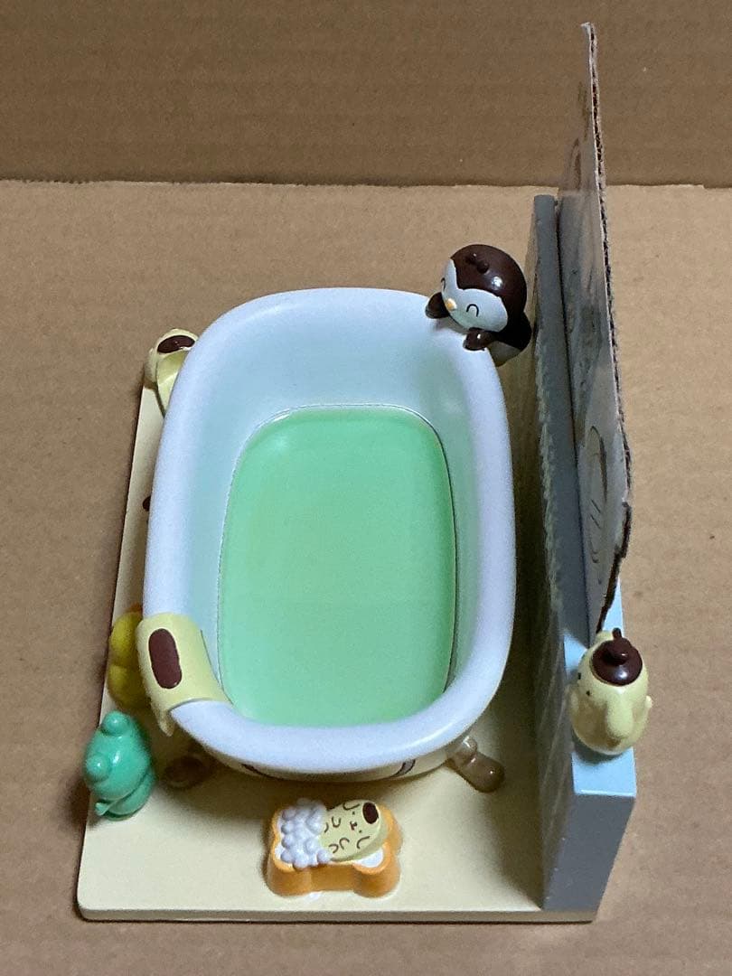 ポムポムプリン　バスルーム　小物入れ　陶器　サンリオ
