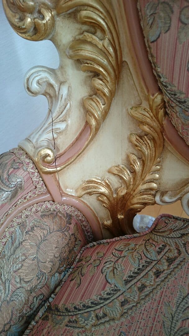 イタリア最高級ソファ ロココ