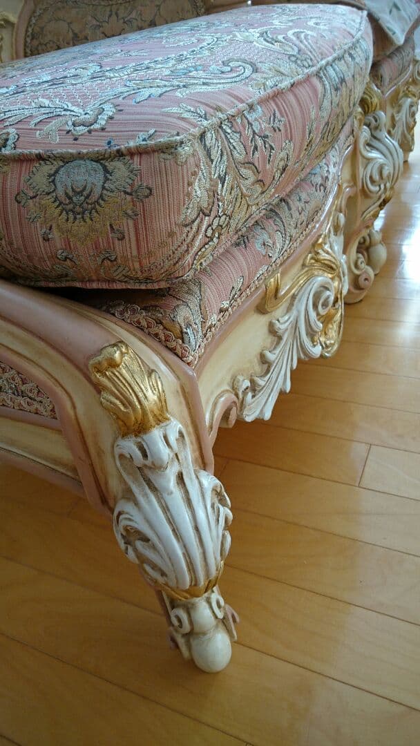 イタリア最高級ソファ ロココ