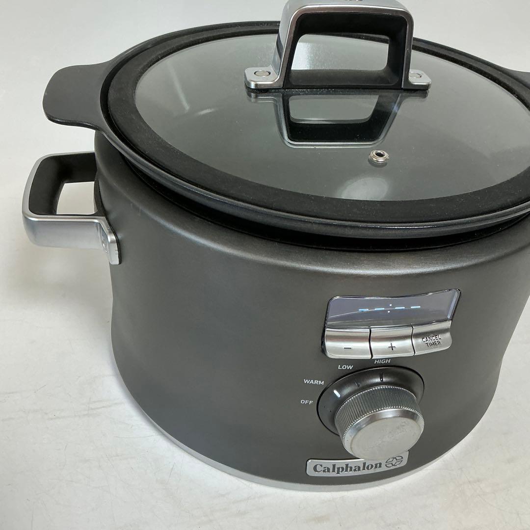 Calphalon デジタル・ソテー・スロークッカー　電気圧力鍋 ダークグレー