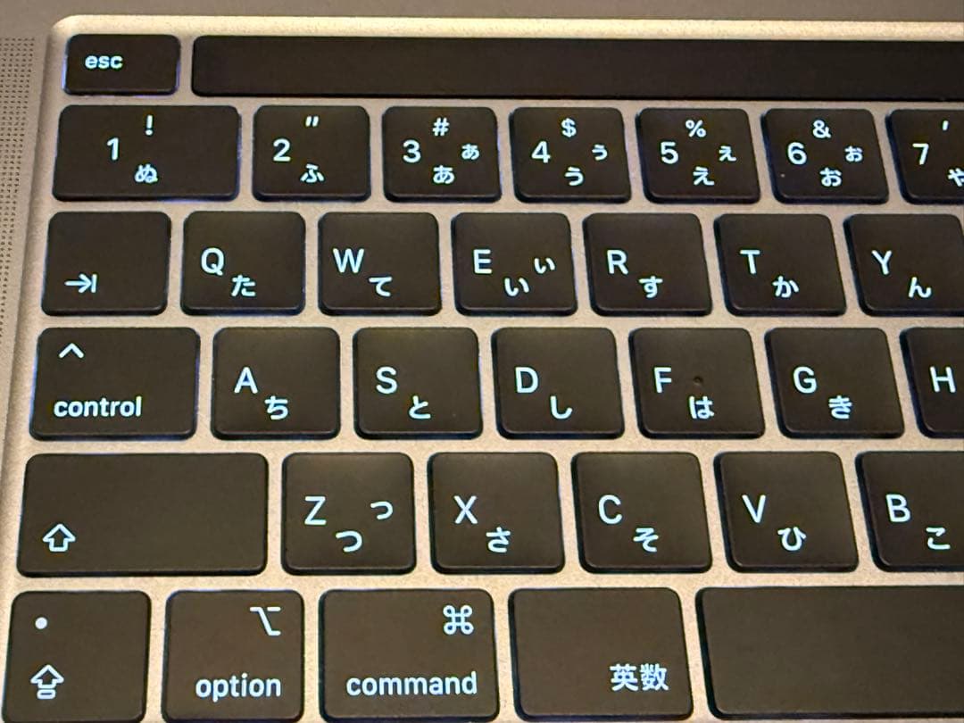 MacBookPro2019 16インチ corei7 16GB 1TB