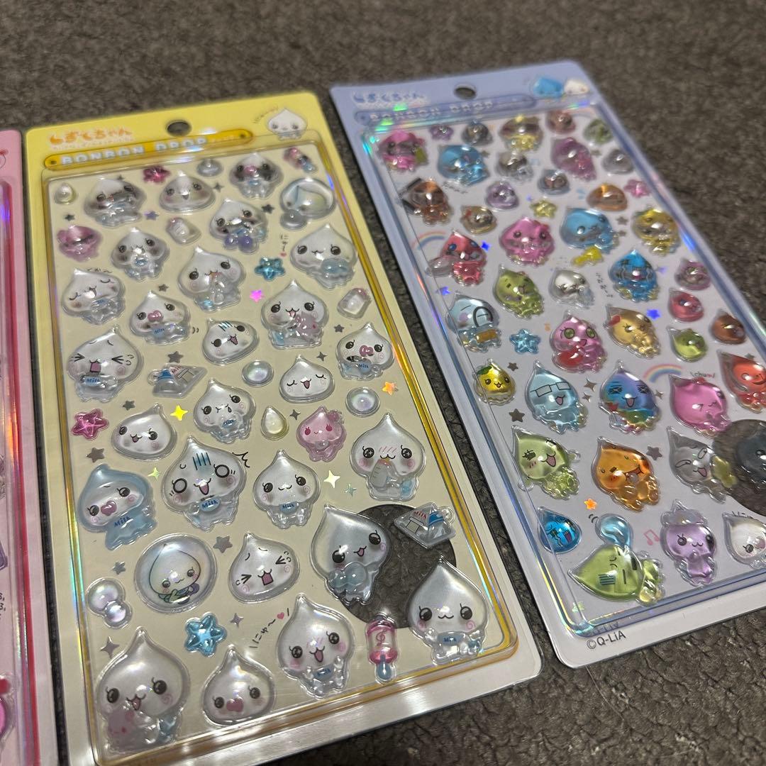 ボンボンドロップシール しずくちゃん 大