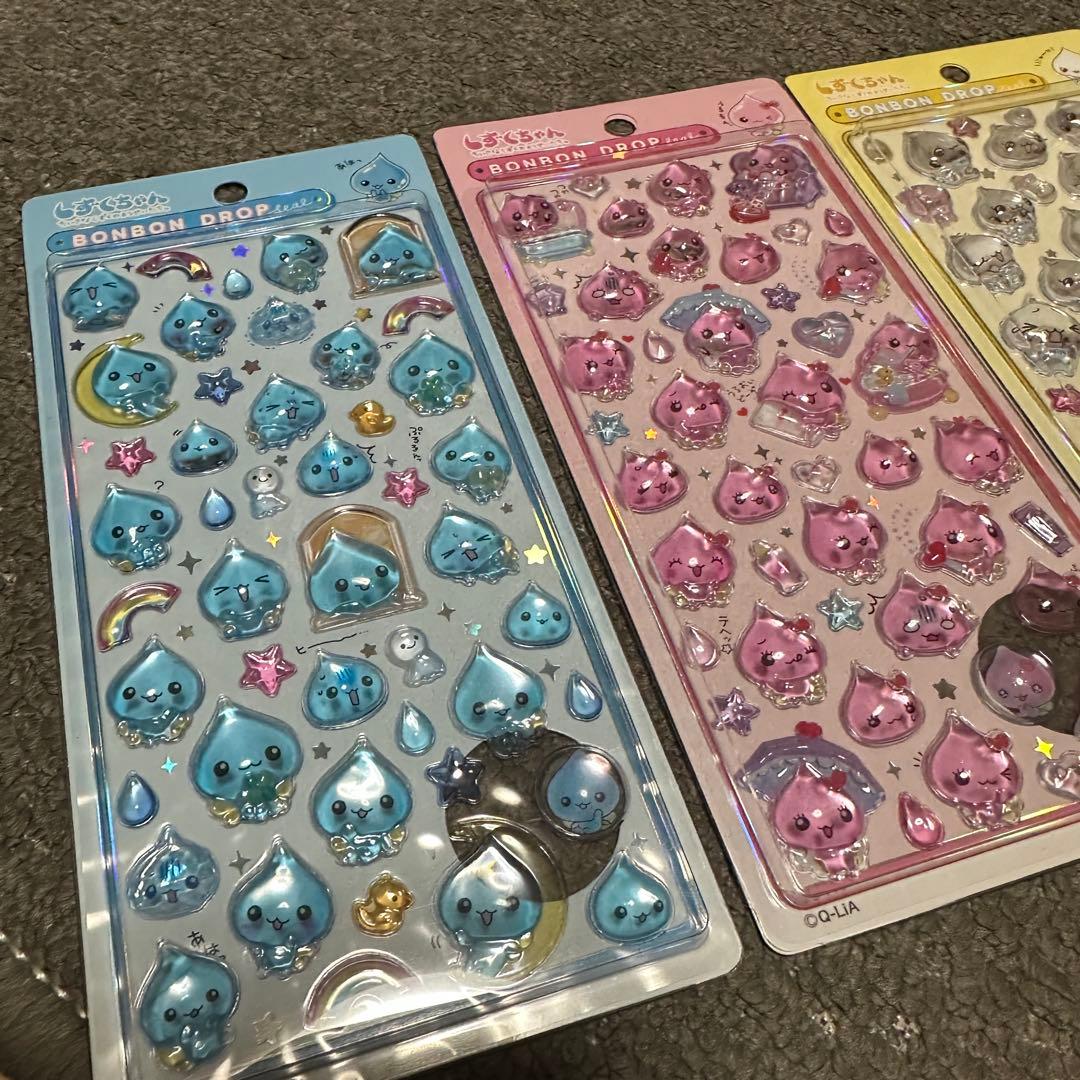 ボンボンドロップシール しずくちゃん 大