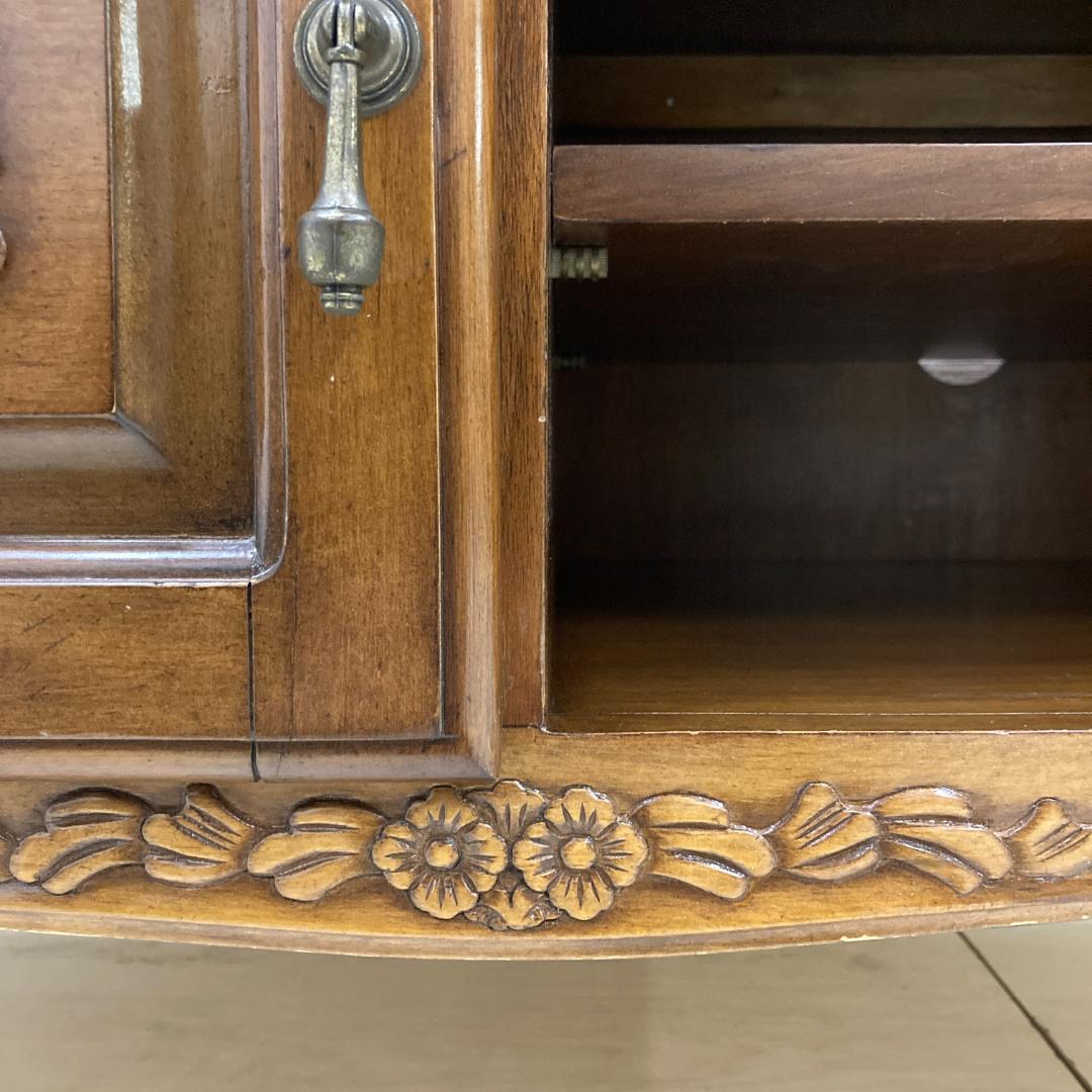 猫足 クラシック TVボート TV台 ローボード