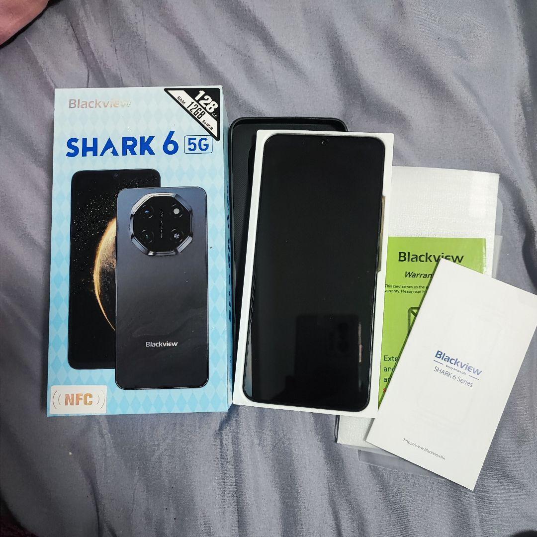 blackview shark6 5G ブラック