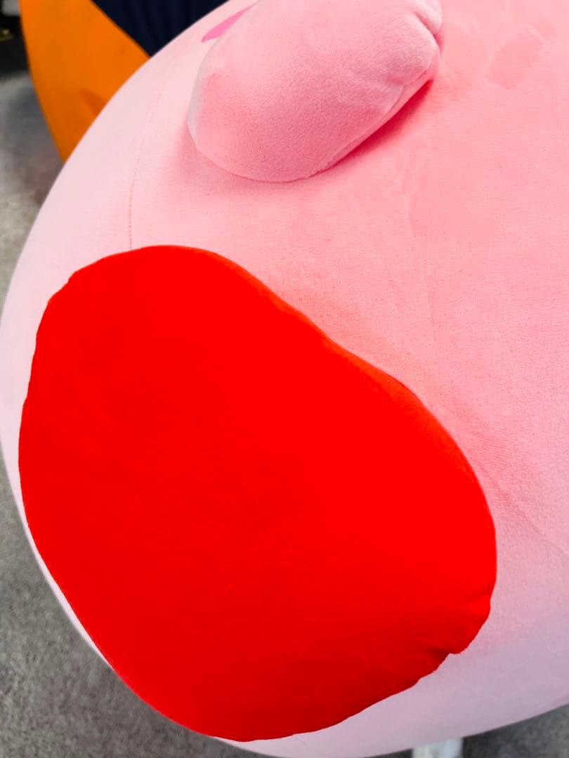 【未使用品】受注限定品 まんぷくカービィ 特大 ぬいぐるみ