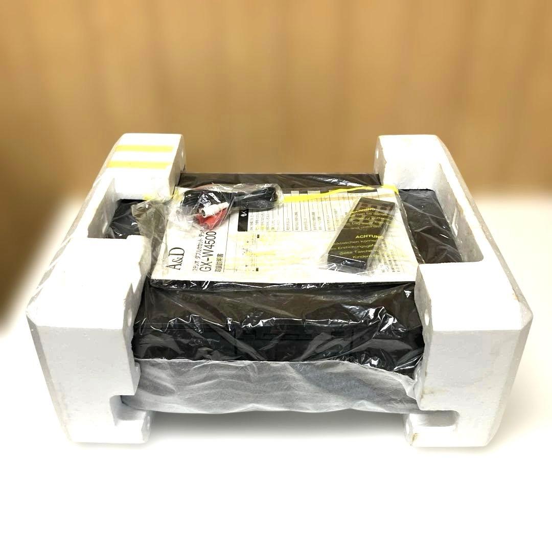 ESH028 A&D ダブルカセットデッキ　GX-W4500 希少【未使用品】