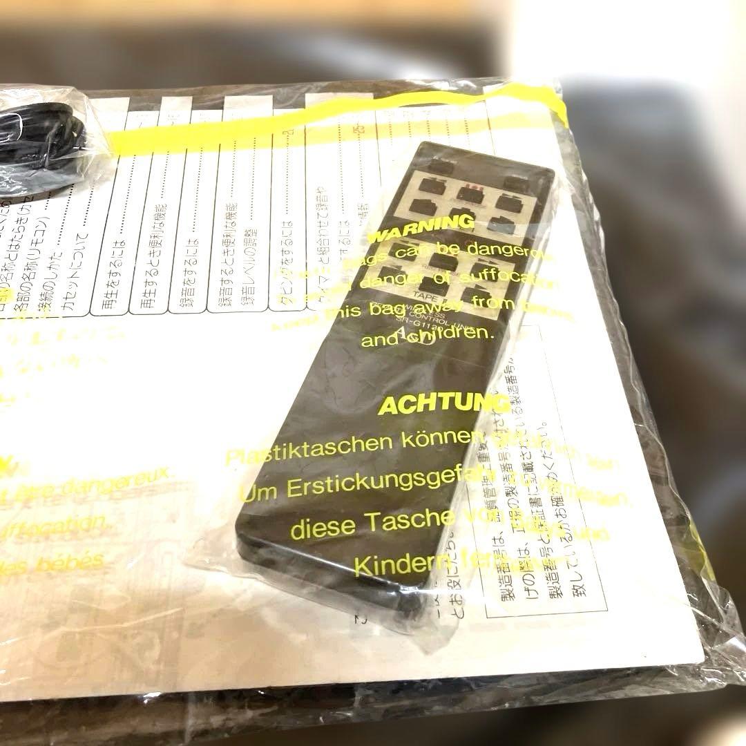 ESH028 A&D ダブルカセットデッキ　GX-W4500 希少【未使用品】