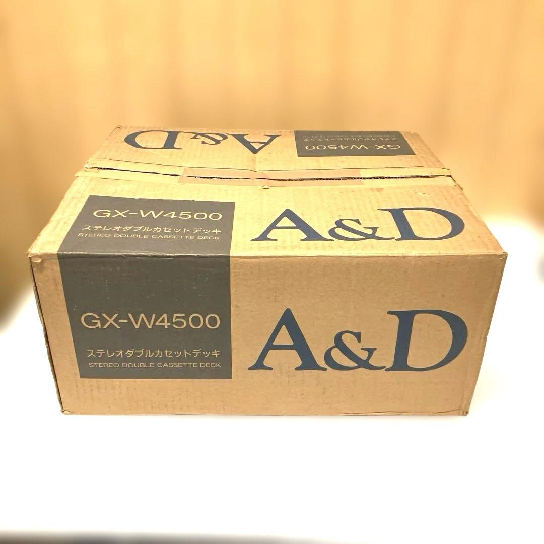 ESH028 A&D ダブルカセットデッキ　GX-W4500 希少【未使用品】
