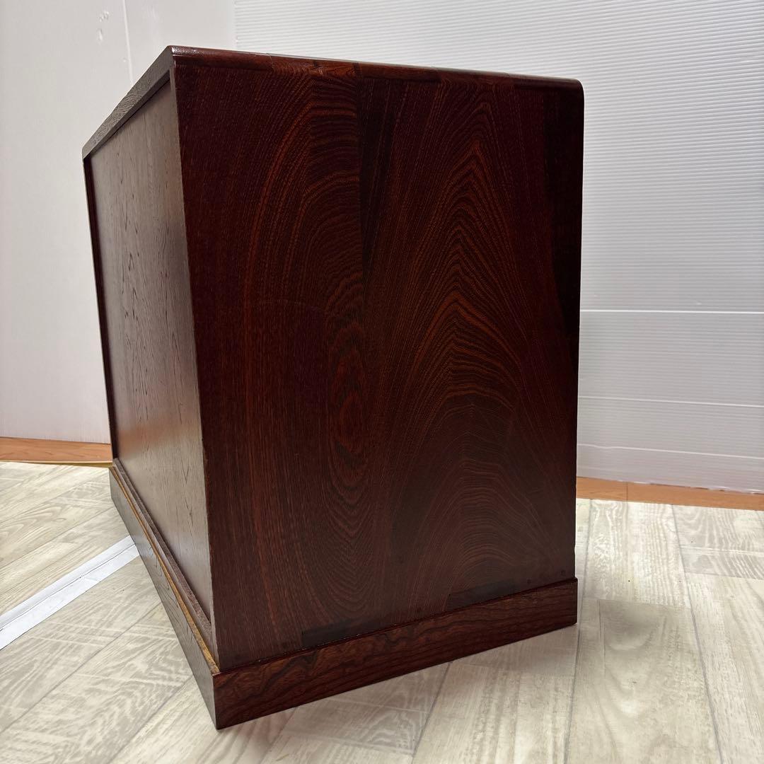 木製　小引き出し　薬箱　箪笥　箪笥　薬箪笥　からくり箪笥　民芸家具　タンス