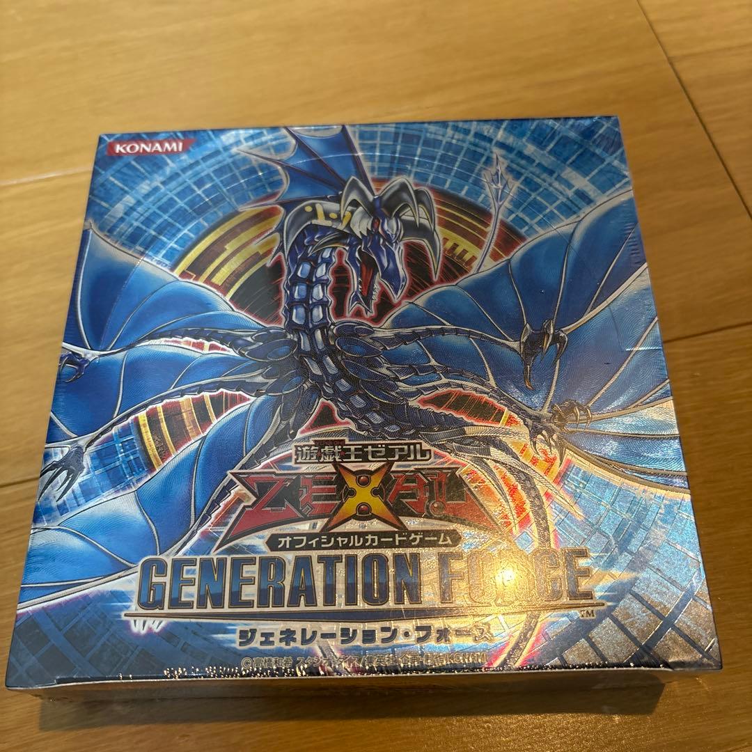 遊戯王　ジェネレーションフォース　新品未開封BOX シュリンク付き