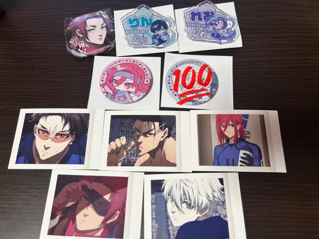 ブルーロック 缶バッジ キャラバッジ ぱしゃこれ