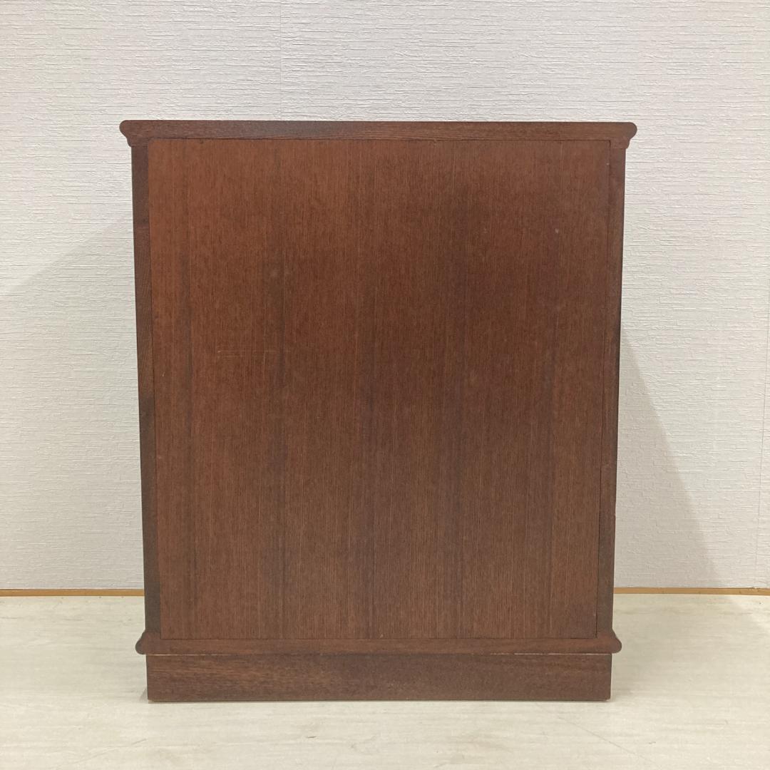 天然木　キャビネット　サイドボード　収納