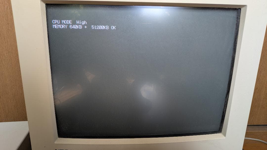 NEC PC-9821Xs/U7w・CRTモニタ・外付5\"FDD・おまけゲーム付