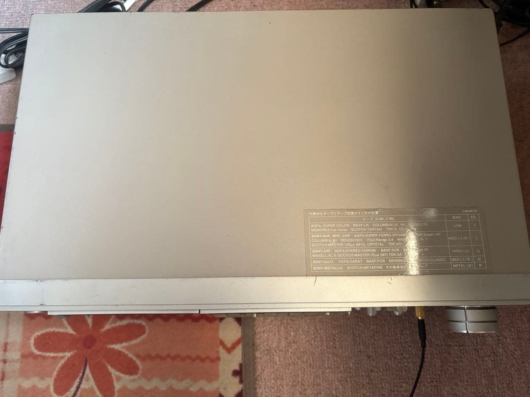 SONYカセットデッキ　TC-K75