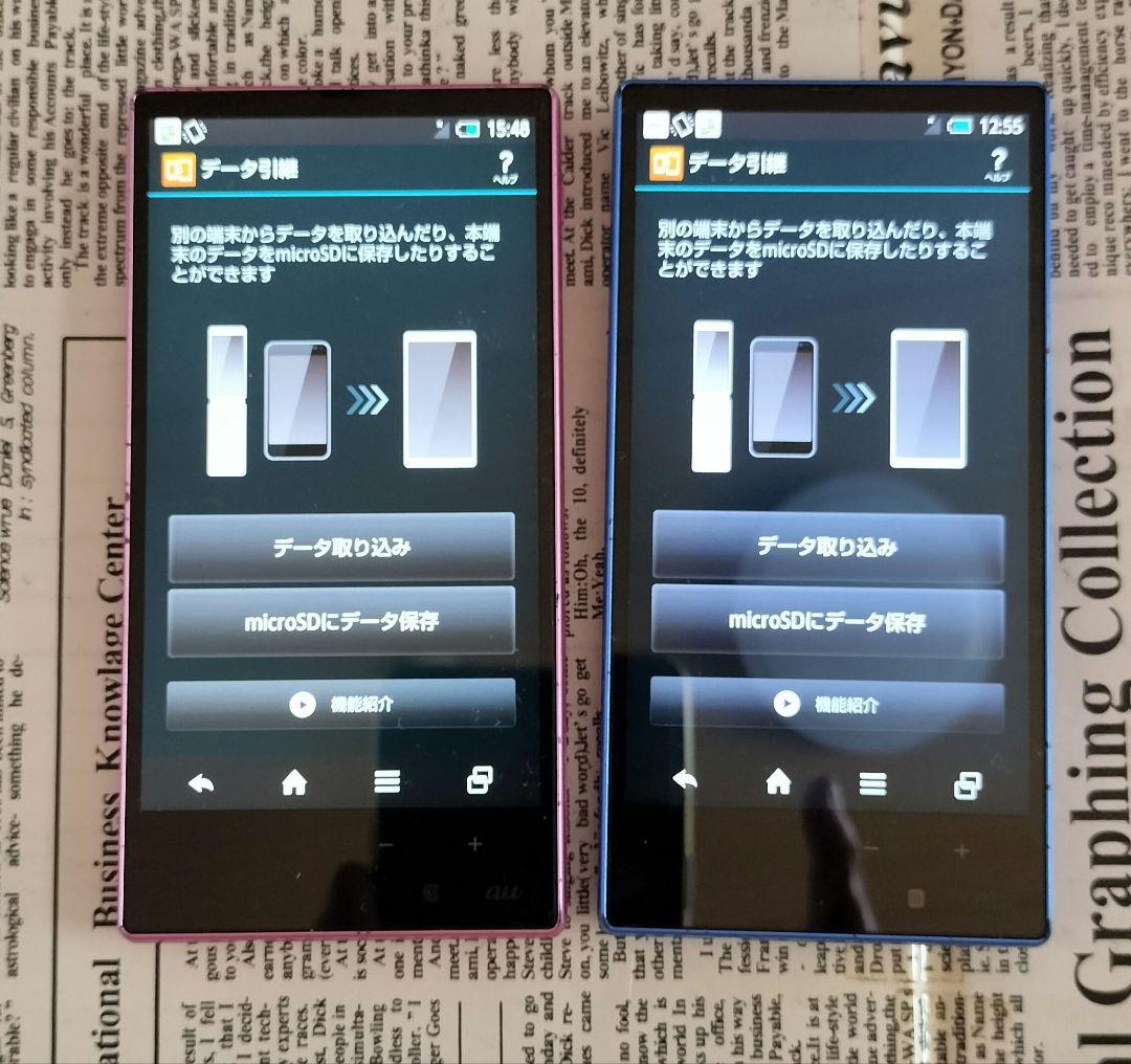 auアクオスフォンSERIE SHL24