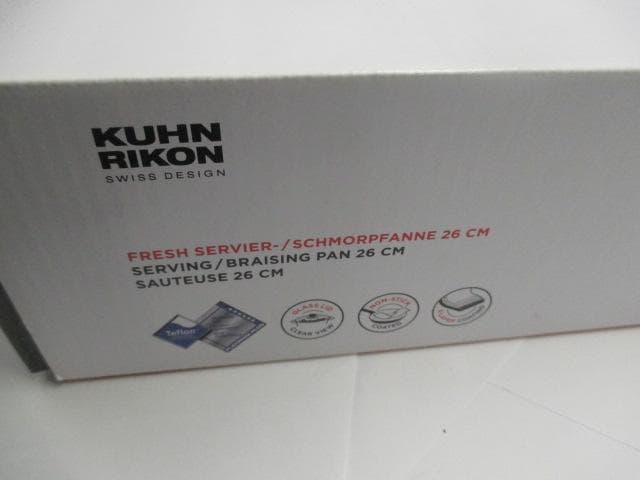 未使用 KUHN RIKON 蓋付きサービングパン26cm