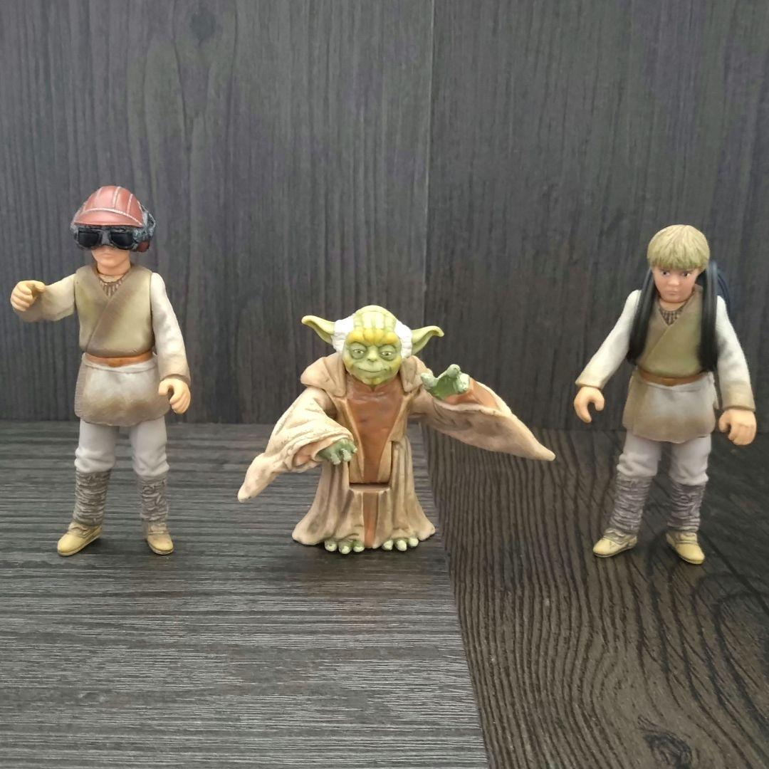 アナキンス スカイウォーカー ヨーダ スターウォーズ フィギュア 3体セット