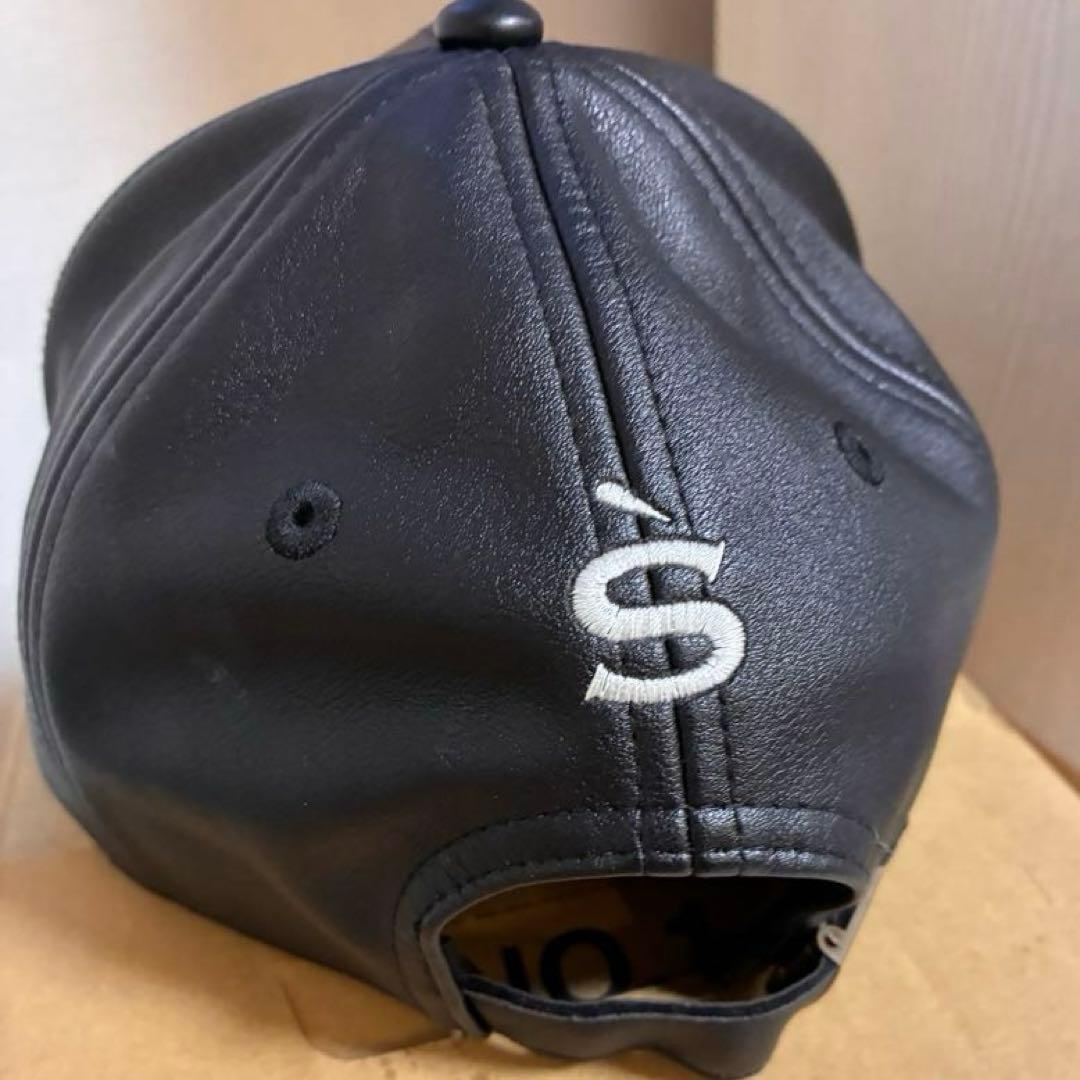 本日最終値下げ！NOsWEA kurocap_logoleather