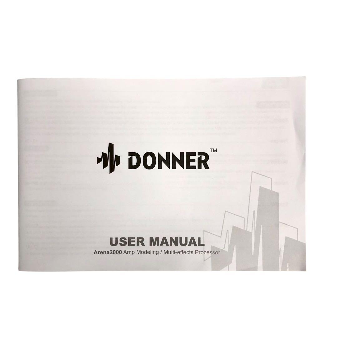 【開封済み・未使用】Donner マルチエフェクター　Arena 2000