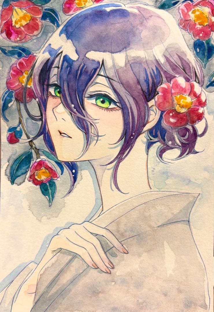 K*様 ファンアート✤ レゼ ✤ アナログイラスト