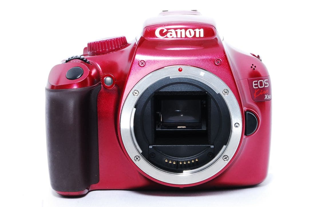 Canon Kiss X50◆すぐ使える◆人気カラー◆スマホ転送◆一眼レフカメラ