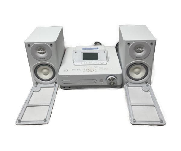 SONY HDD/CD対応 ハードディスクコンポ CMT-E300HD/W
