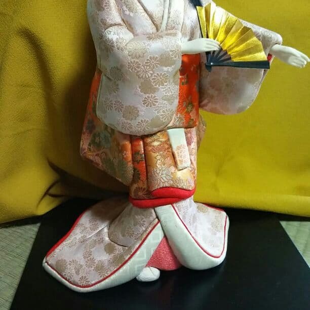 木目込み　日本人形