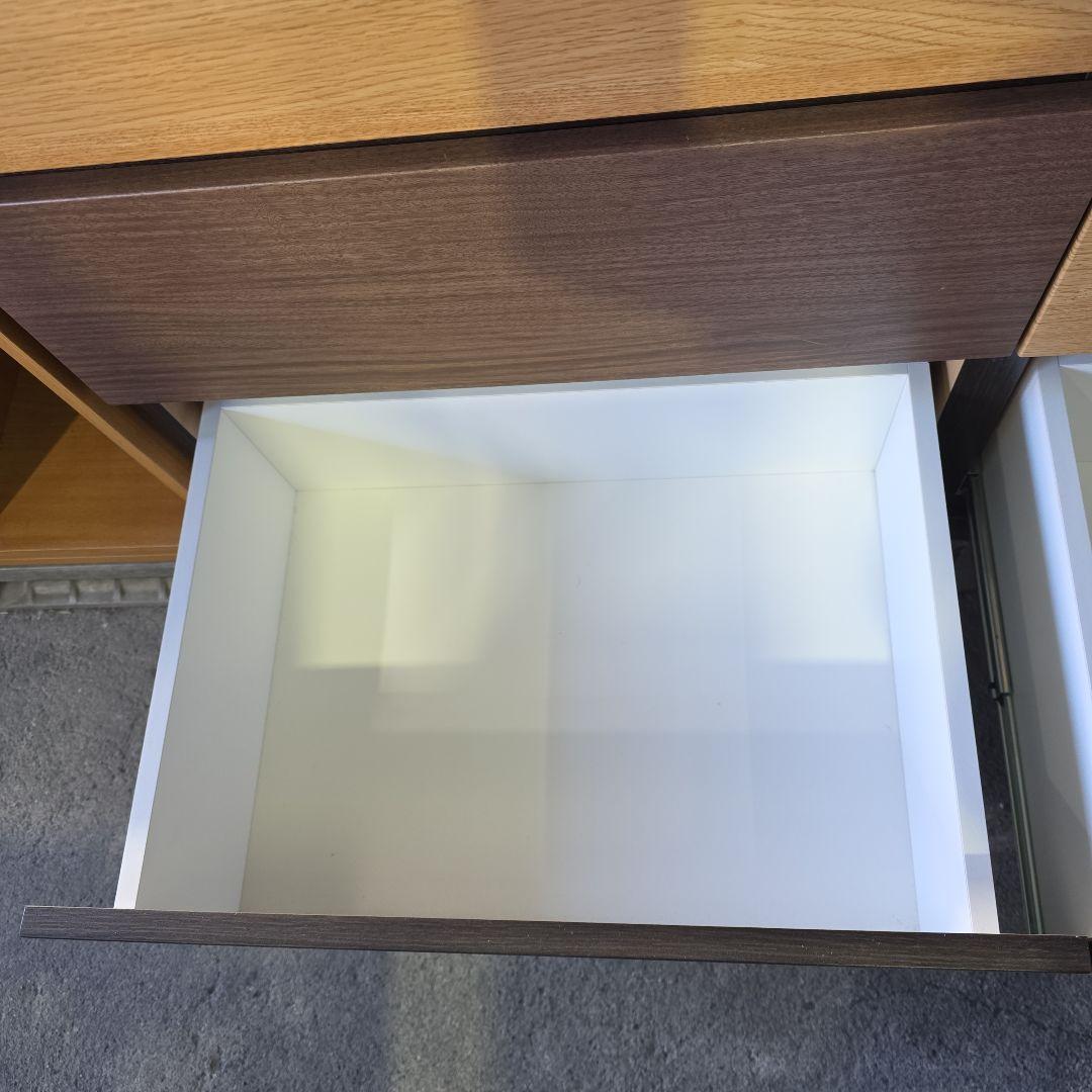 ニトリ　 ローチェスト　幅120cm　モダンデザイン　カレナ