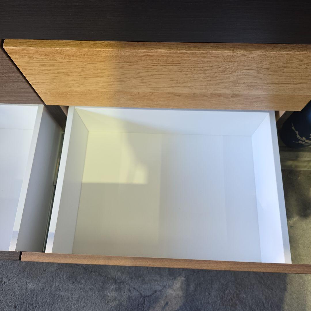 ニトリ　 ローチェスト　幅120cm　モダンデザイン　カレナ