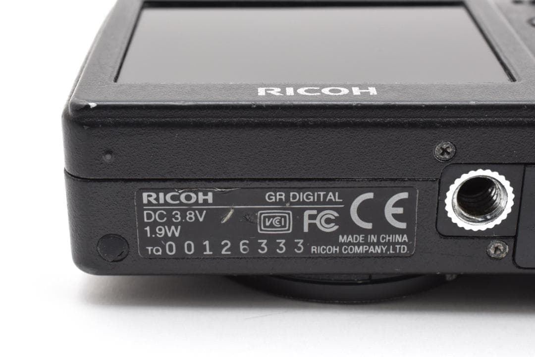 ■ 美品・S数6458回 ◾️リコー　RICOH GR DIGITAL 初代