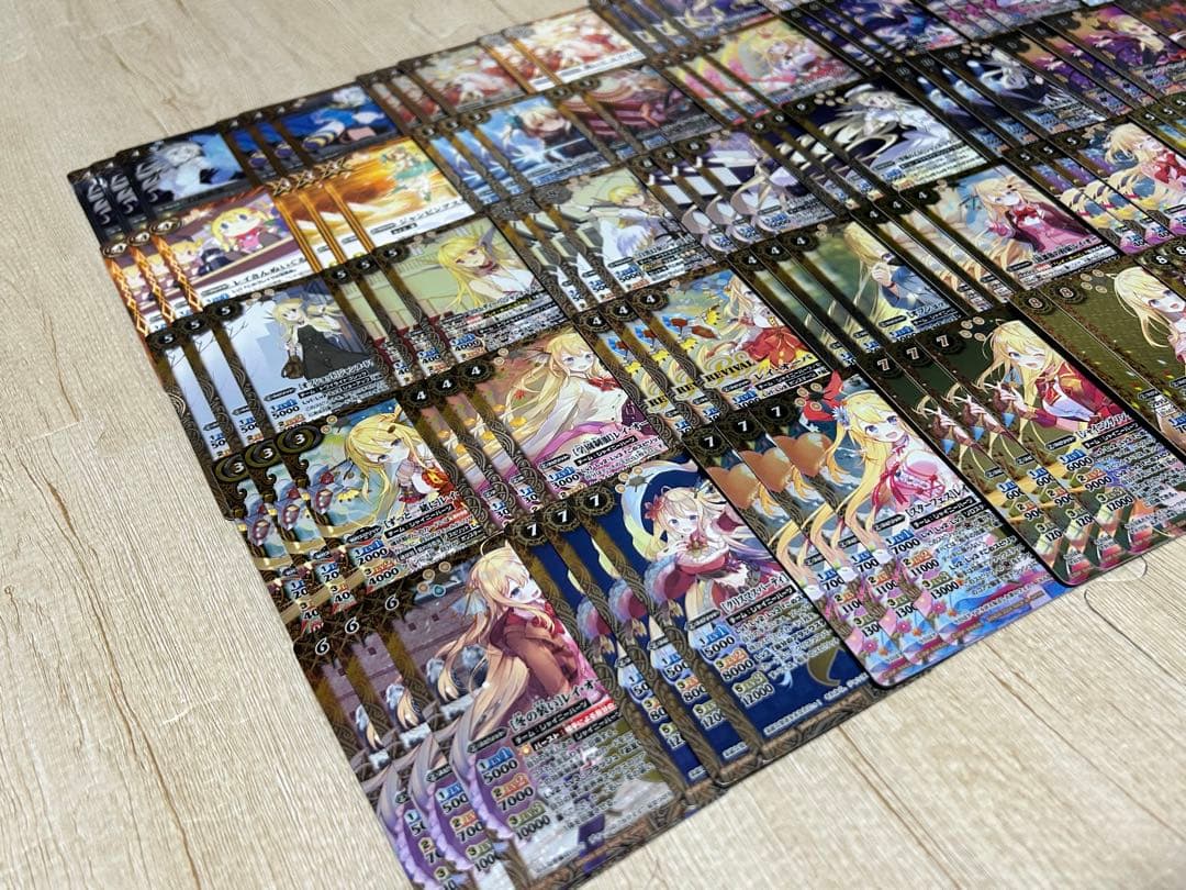 バトルスピリッツ　バトスピ レイオーバ　ジャンヌ　カード　スリーブ　セット