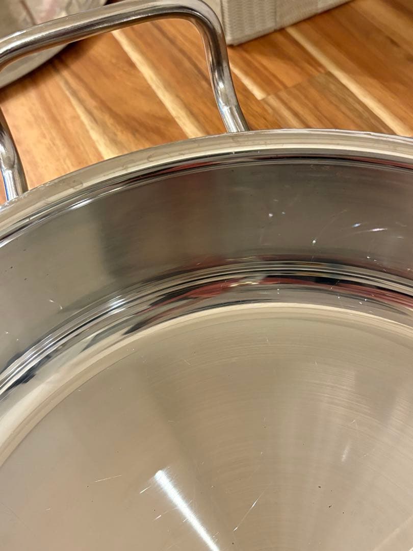 ジオ・プロダクト　浅型両手鍋25㎝