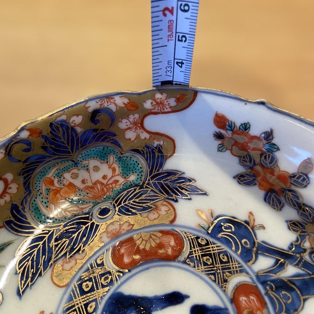 古伊万里5寸皿二枚