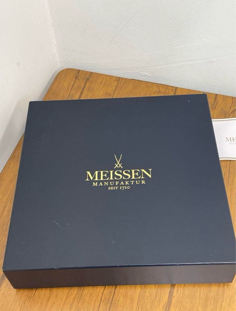 マイセン　Meissen 2枚 剣マークお皿 双剣プレート