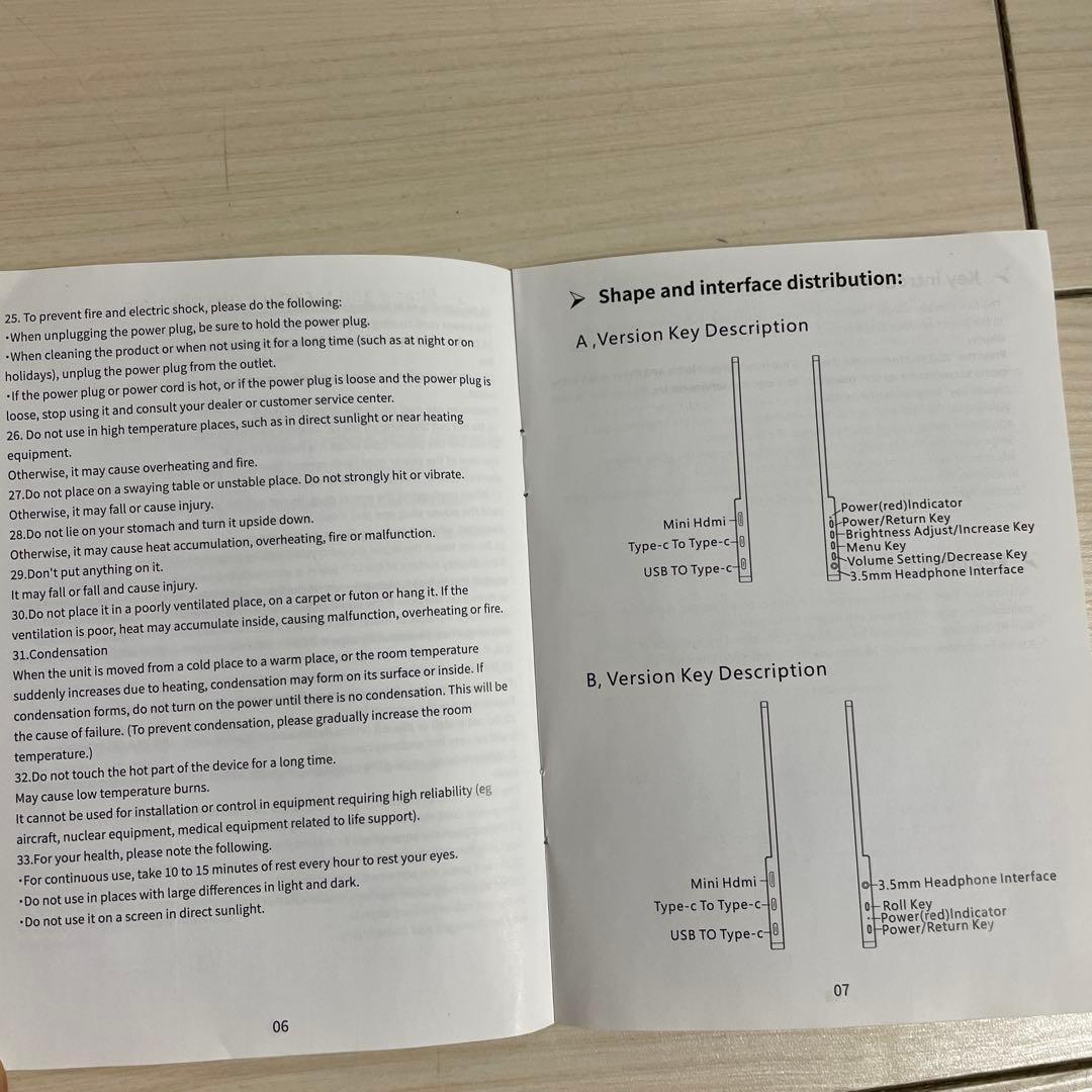 M カー　ポータブル　モニター　新品　値下げ交渉不可