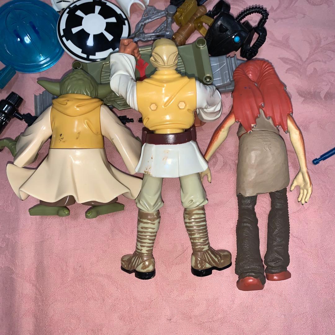 スターウォーズ可動ギミック アクションフィギュア グリ パル レア SW