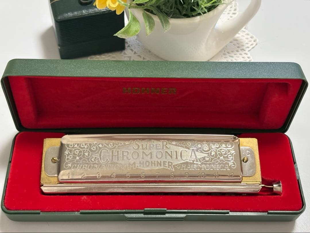 【美品】HOHNER ホーナー　クロマチックハーモニカ270
