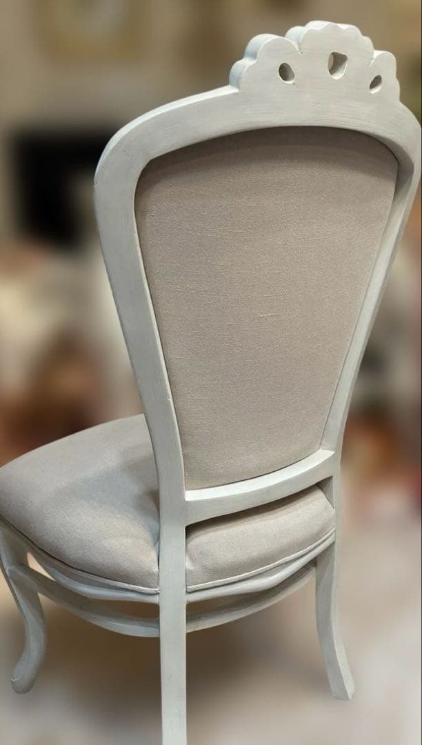 sakuranbo　ロココ調スタイル ベージュチェア おしゃれな姫家具