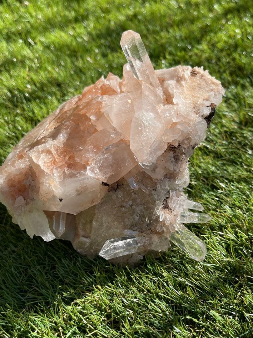 マニカラン　水晶　クラスター