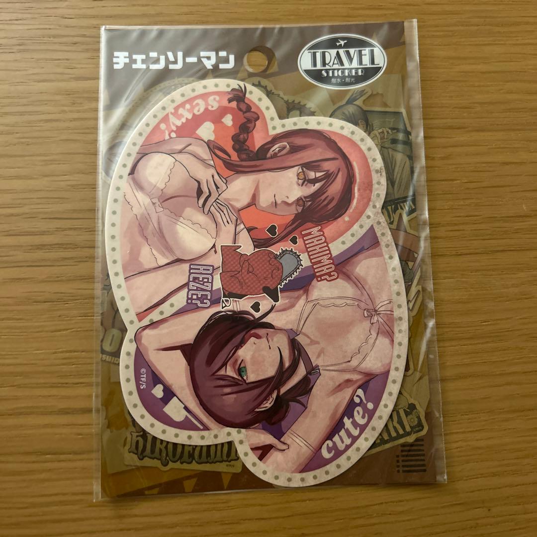チェンソーマン　マキマ　まとめ売り　トラベルシール　キーホルダー　クリアポーチ
