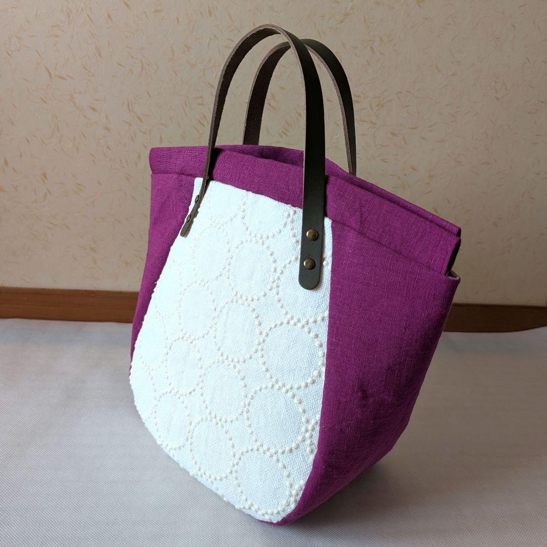 ハンドメイド トートバッグ　ミナペルホネン　タンバリン　pjc