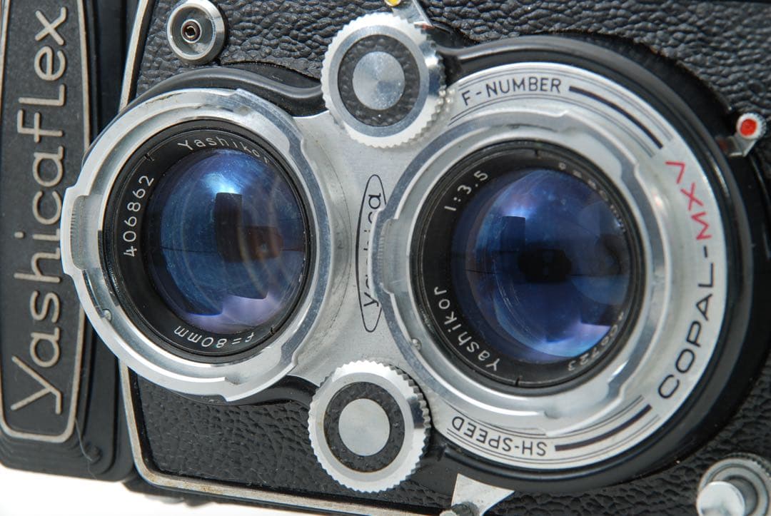 【良品】Yashicaflex 新B 二眼レフ 中判カメラ