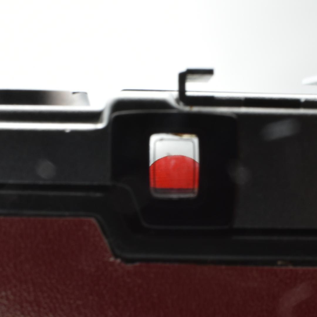 整備済 OLYMPUS EE-2 レッド系 外装リメイク 動作OK 赤ベロOK