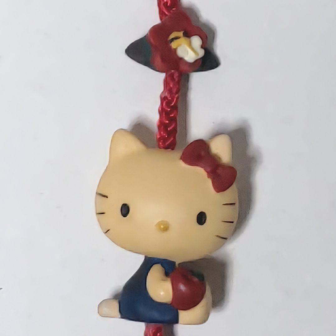 《激レア》りんごとキティちゃんのストラップ サンリオ ハローキティ 2002年